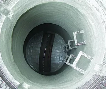 Восстановление канализационных колодцев и камер с использованием модифицированных полимерами цементных растворов (МПЦР)